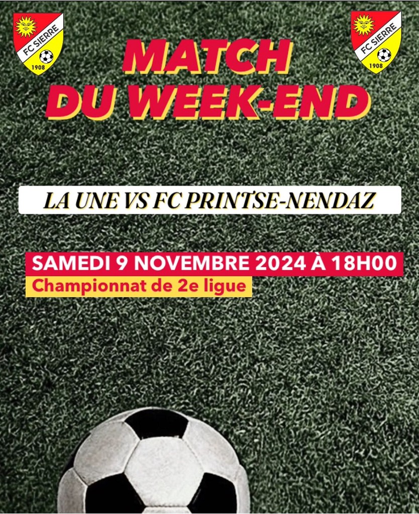 Match du week-end