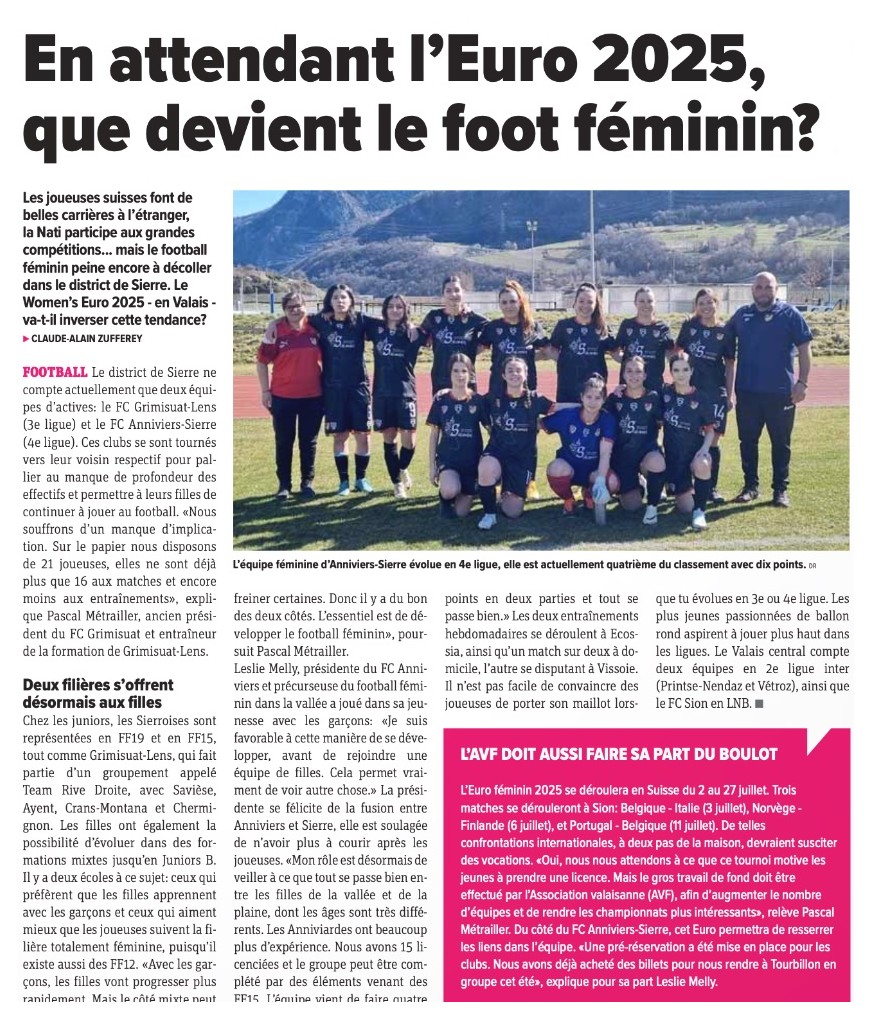 Foot féminin